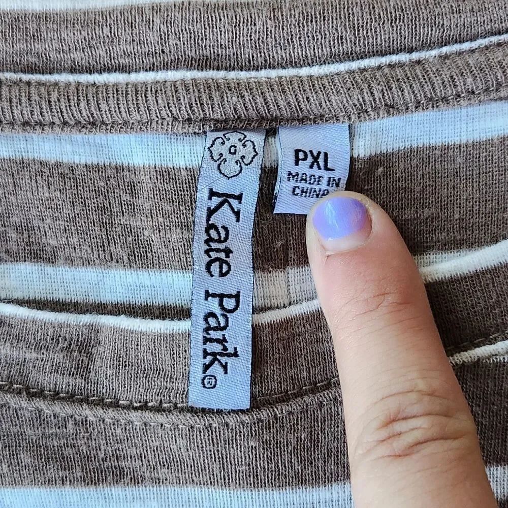 Kate Park Striped Shirt - Picture 4 of 13
